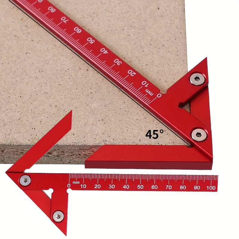 Woodworking Gauge - 센터 파인더 라인 게이지 45/90도 각도