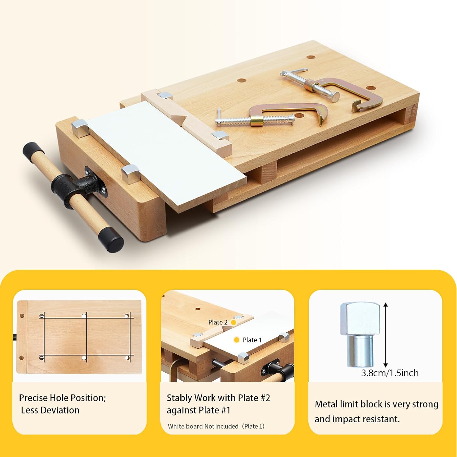 Woodworking Vise Types - 하드우드 작업대 목공 바이스 데스크탑 작업대