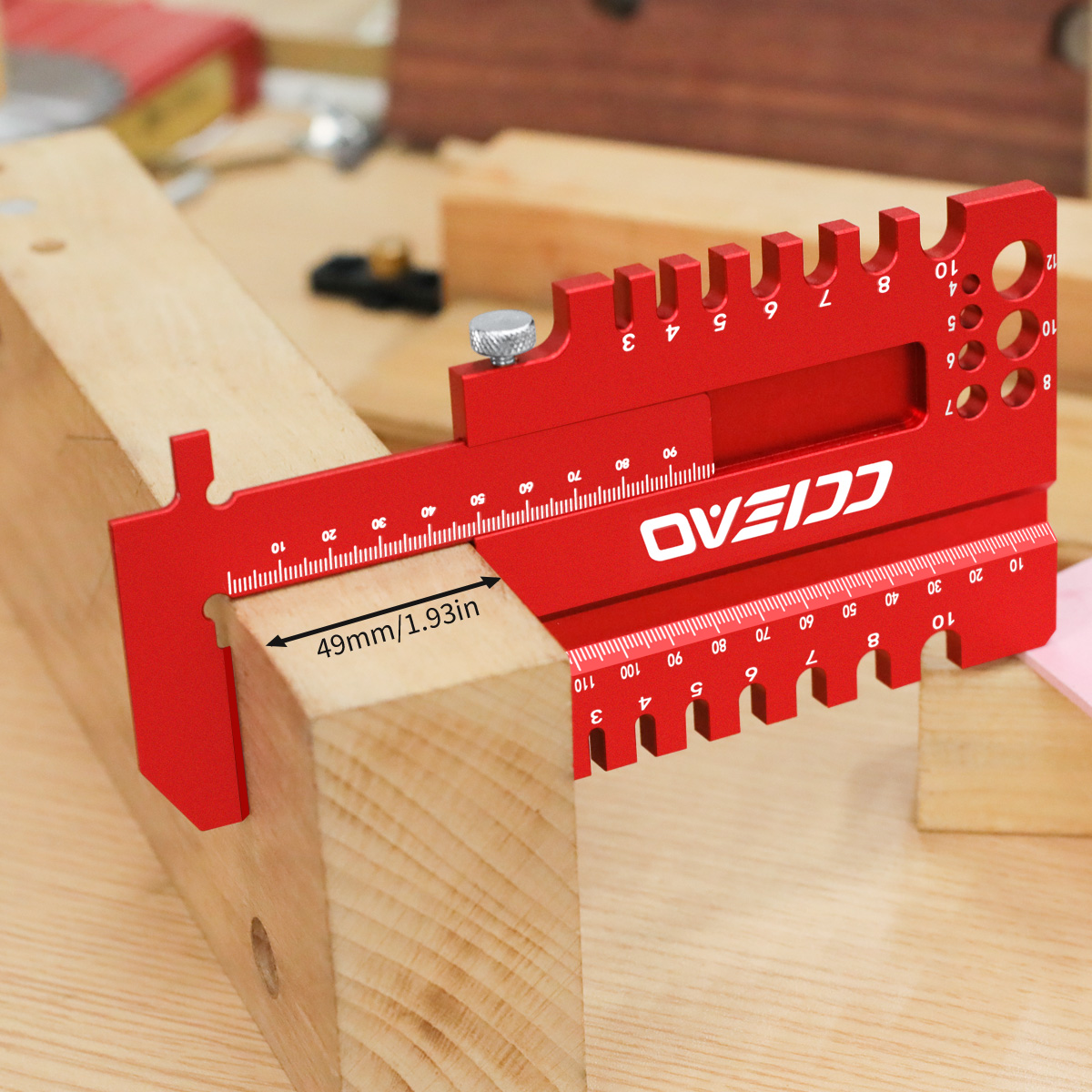 Woodworking Gauge - 목공 다기능 측정자, 알루미늄 합금 정밀