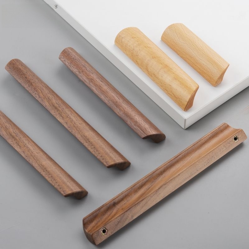 Zen Woodworking - 미니멀리스트 젠 스타일 원목 손잡이 수제