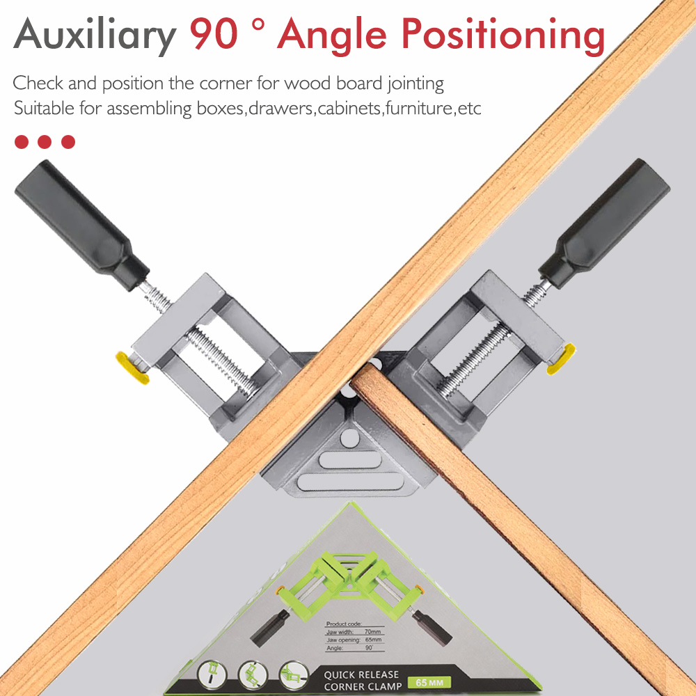 Woodworking Right Angle Clamp - 새로운 조정 가능한 90도 직각 클램프,