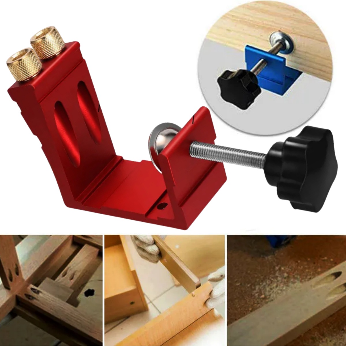 Woodworking Jig - 내구성과 경량 디자인을 위한 다웰 제작을