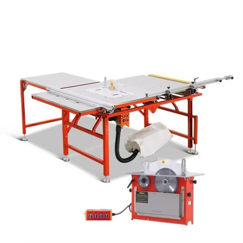 Woodworking Machines - 【전문가용】휴대용 접이식 테이블쏘 머신 원형 수평