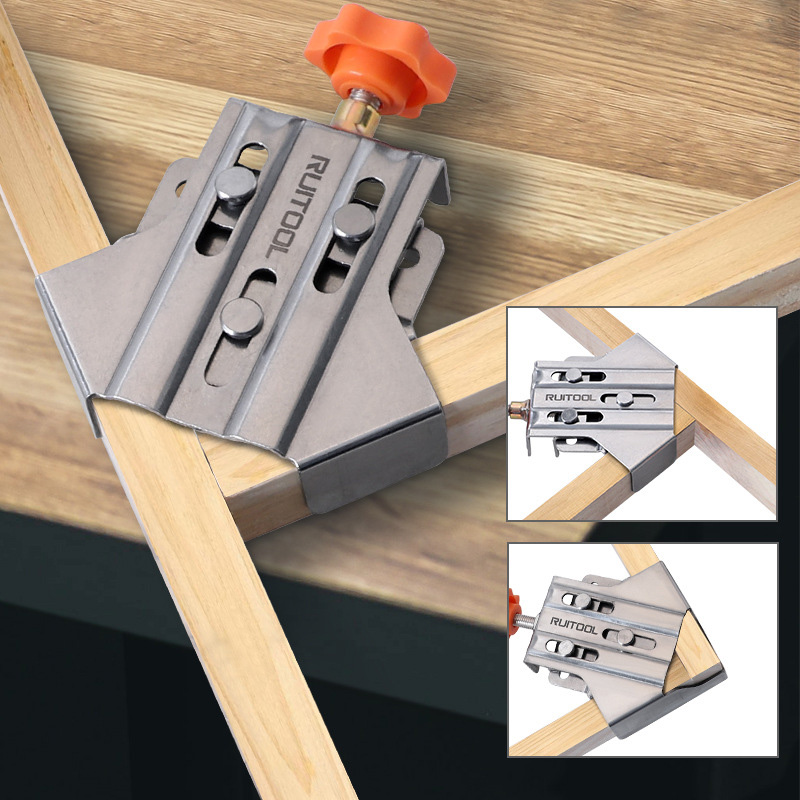 Woodworking Right Angle Clamp - 90도 위치 사각형 목공 코너 클램프