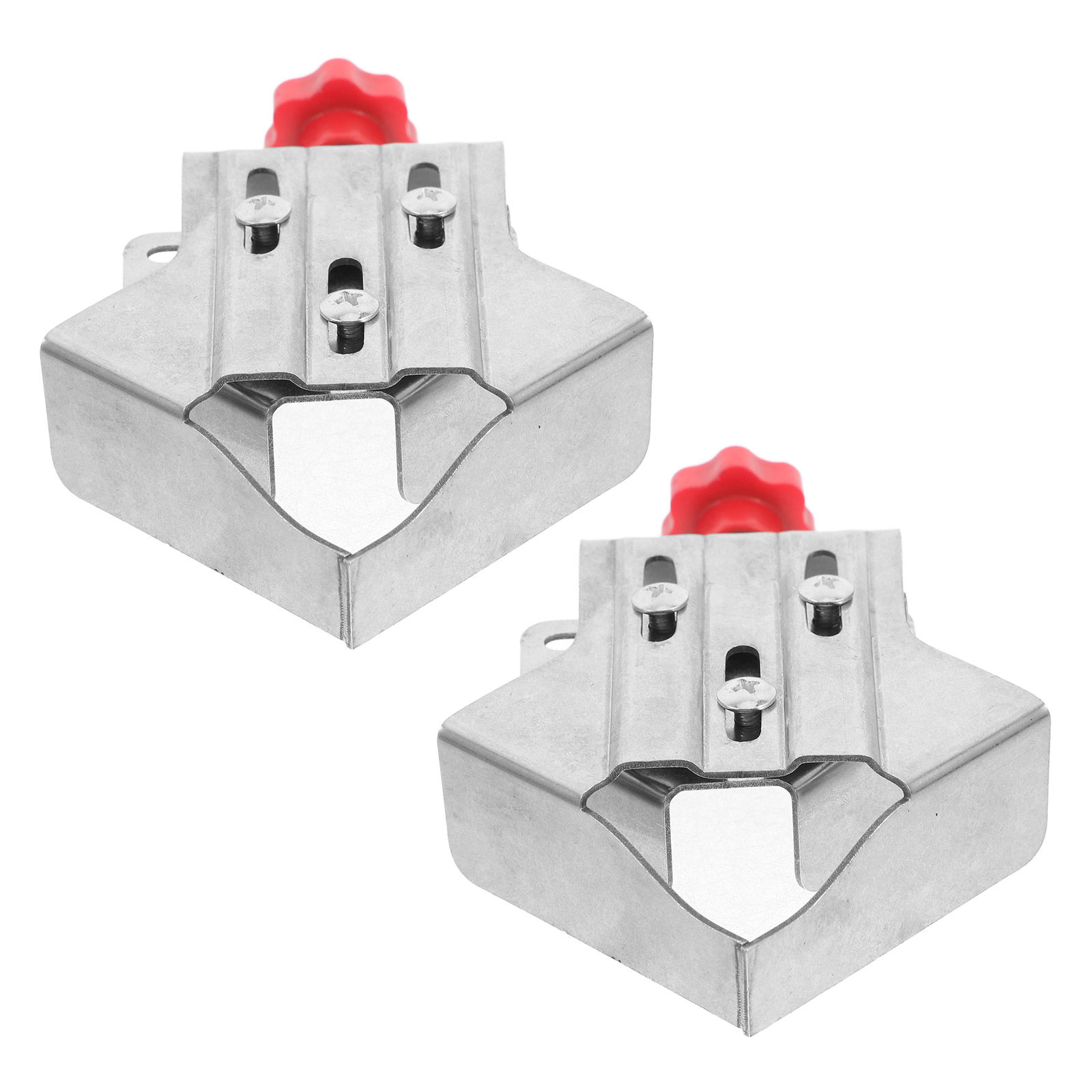 Woodworking Right Angle Clamp - 2개입 직각 클램프 스테인리스 스틸 조절