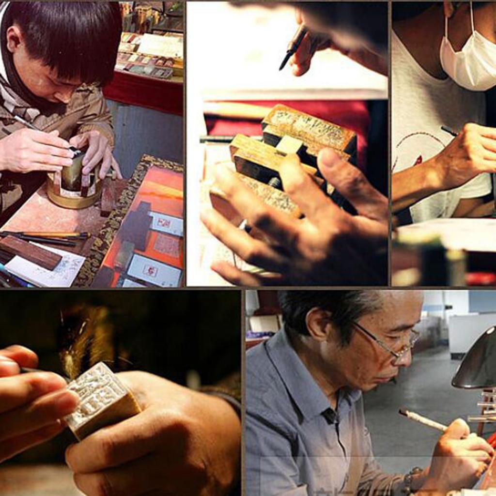 Woodworking Artisans - 목공 도구 텅스텐강 씰 조각 세트