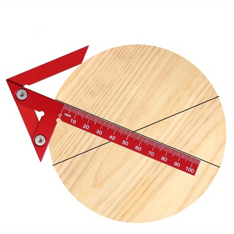 센터 파인더 라인 게이지 45/90도 각도 마킹 룰러, - Woodworking Gauge 리뷰 및 가격