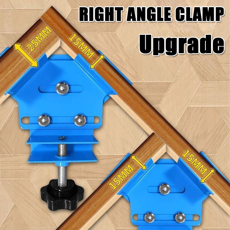 업그레이드 S 또는 L 목공용 알루미늄 합금 직각 클램 - Woodworking Right Angle Clamp 리뷰 및 가격