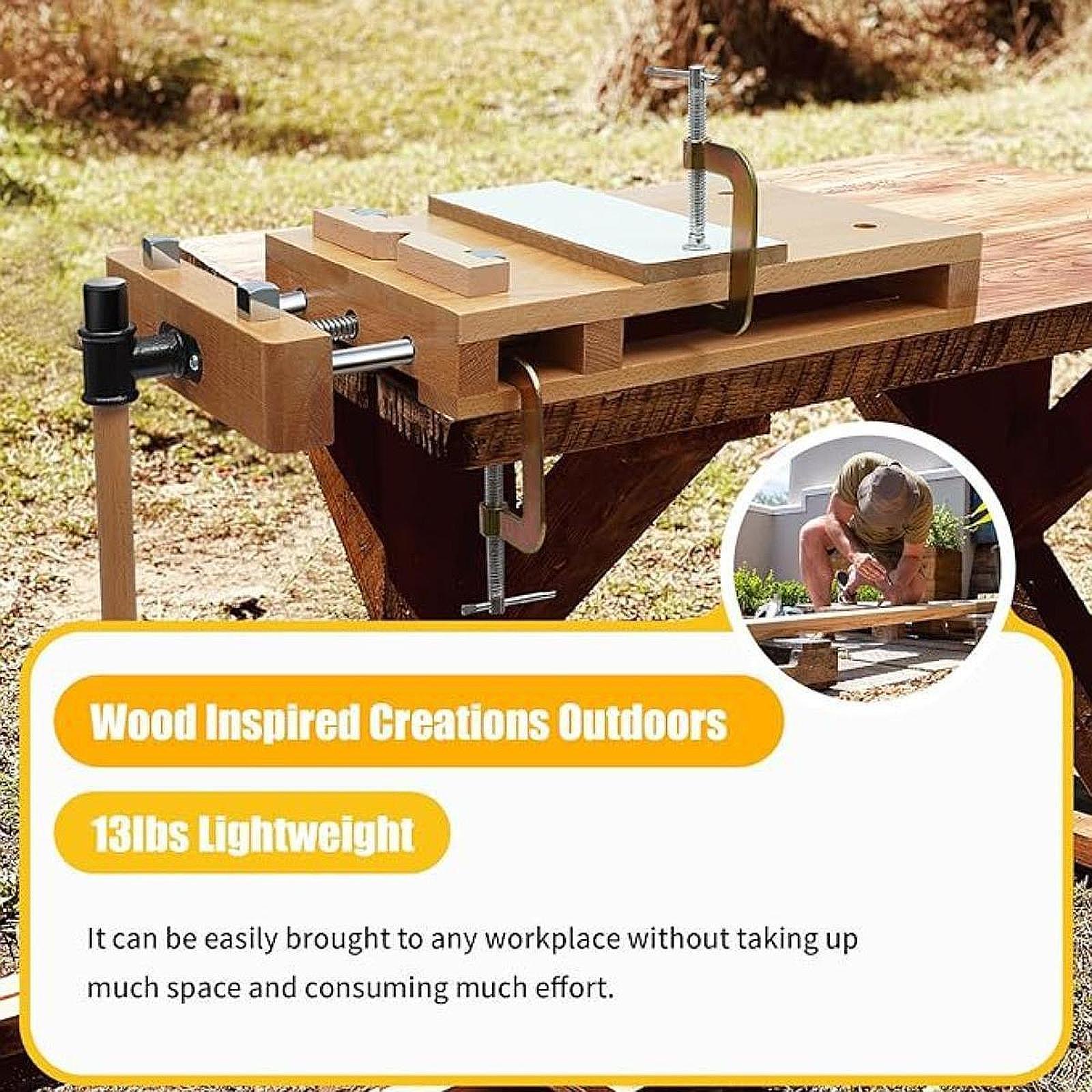 목공 벤치 바이스, G형 고정 클립이 있는 단단한 목재 - Woodworking Vise Types 리뷰 및 가격
