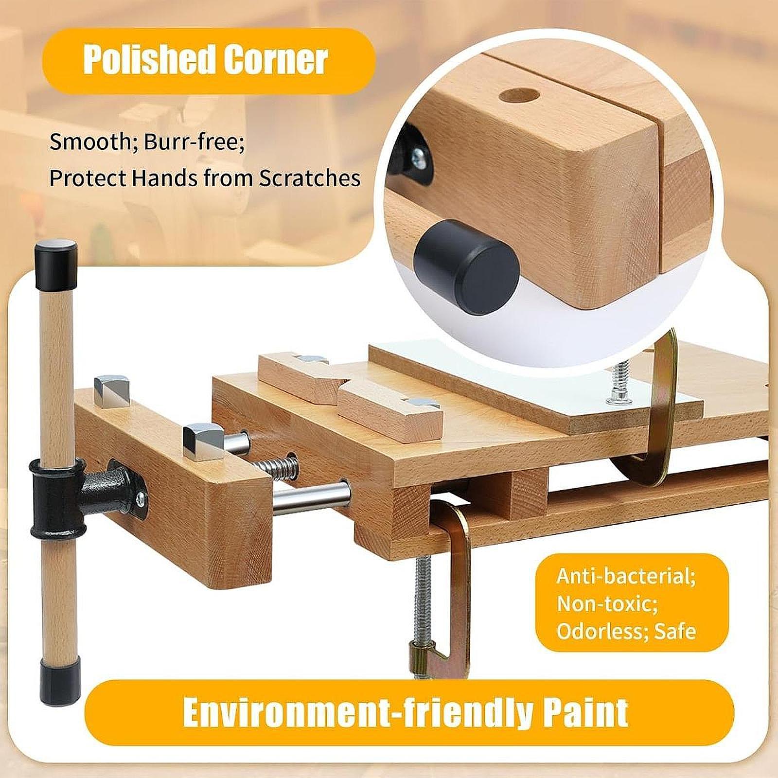 목공 벤치 바이스, G형 고정 클립이 있는 단단한 목재 - Woodworking Vise Types 리뷰 및 가격