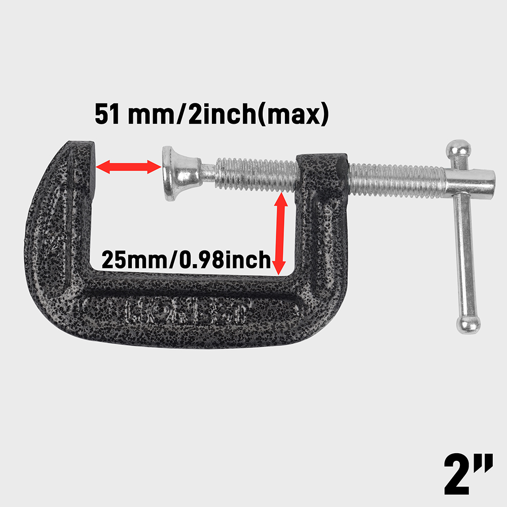 1개 G형 헤비듀티 목공용 바이스, 2, 3인치 목공용 - Woodworking Vise Types 리뷰 및 가격