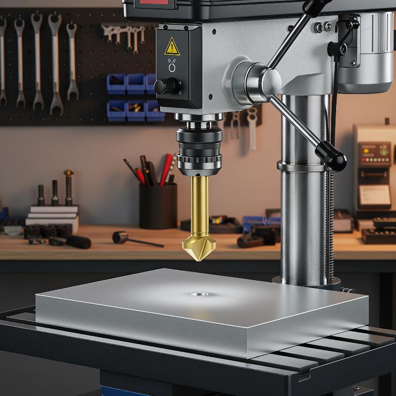 챔퍼링 엔드밀 커터 3 플루트 라운드 섕크 90도 대부 - Woodworking Cnc Machine 리뷰 및 가격