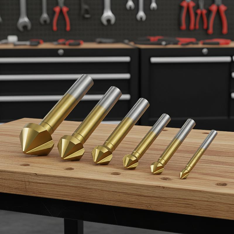 챔퍼링 엔드밀 커터 3 플루트 라운드 섕크 90도 대부 - Woodworking Cnc Machine 리뷰 및 가격