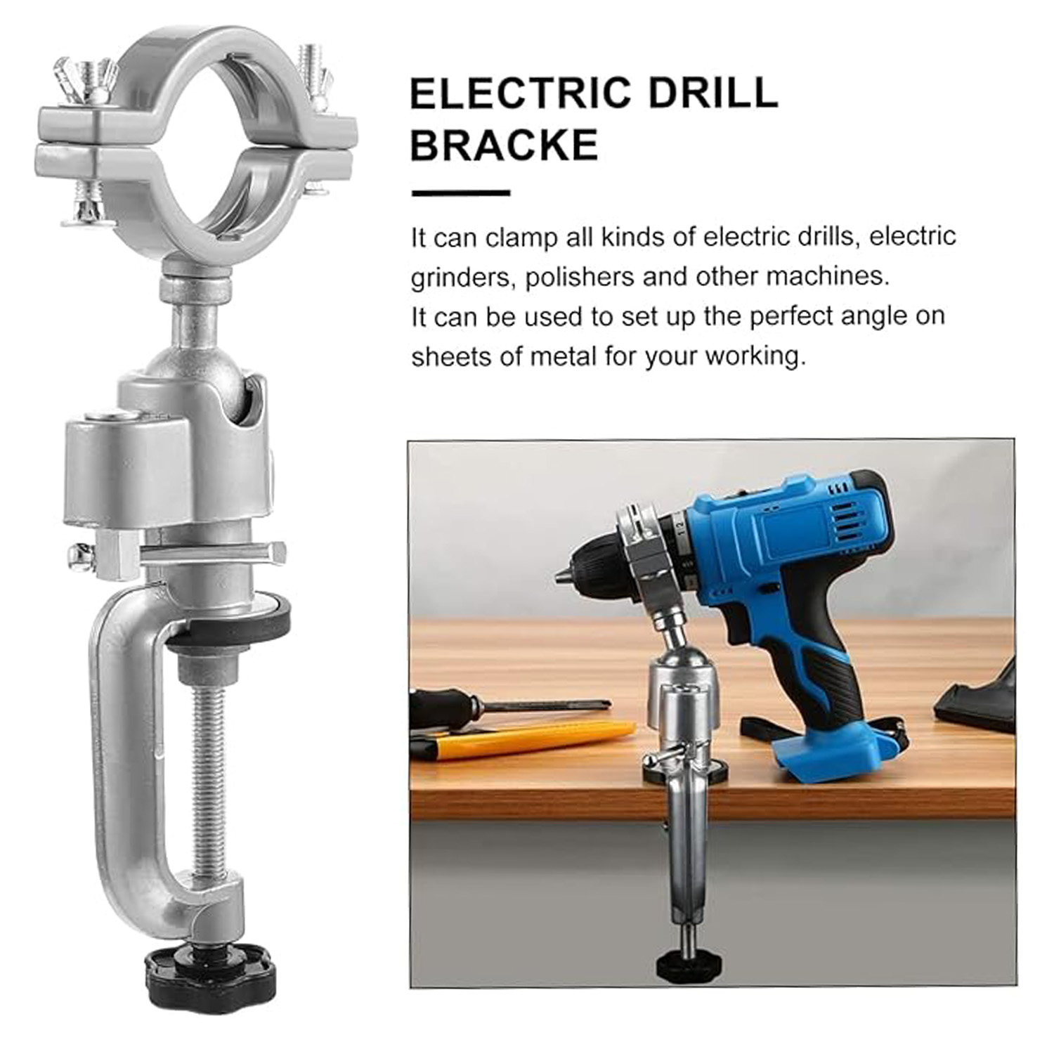 360 °   회전식 테이블 바이스 벤치 클램프 브래킷 - Woodworking Vise Types 리뷰 및 가격