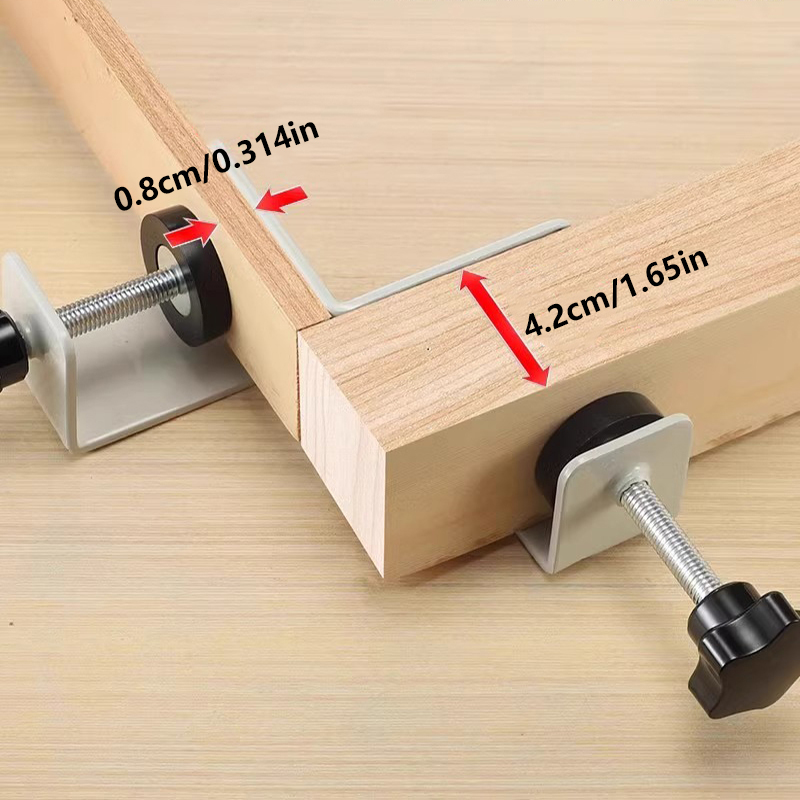 1/2pc 90도 위치 사각형 직각 클램프 금속 목공  - Woodworking Right Angle Clamp 리뷰 및 가격
