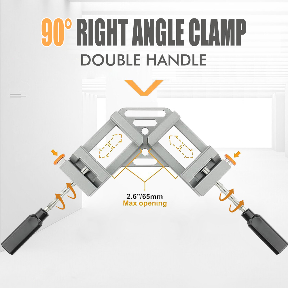 새로운 조정 가능한 90도 직각 클램프, 사진 프레임  - Woodworking Right Angle Clamp 리뷰 및 가격