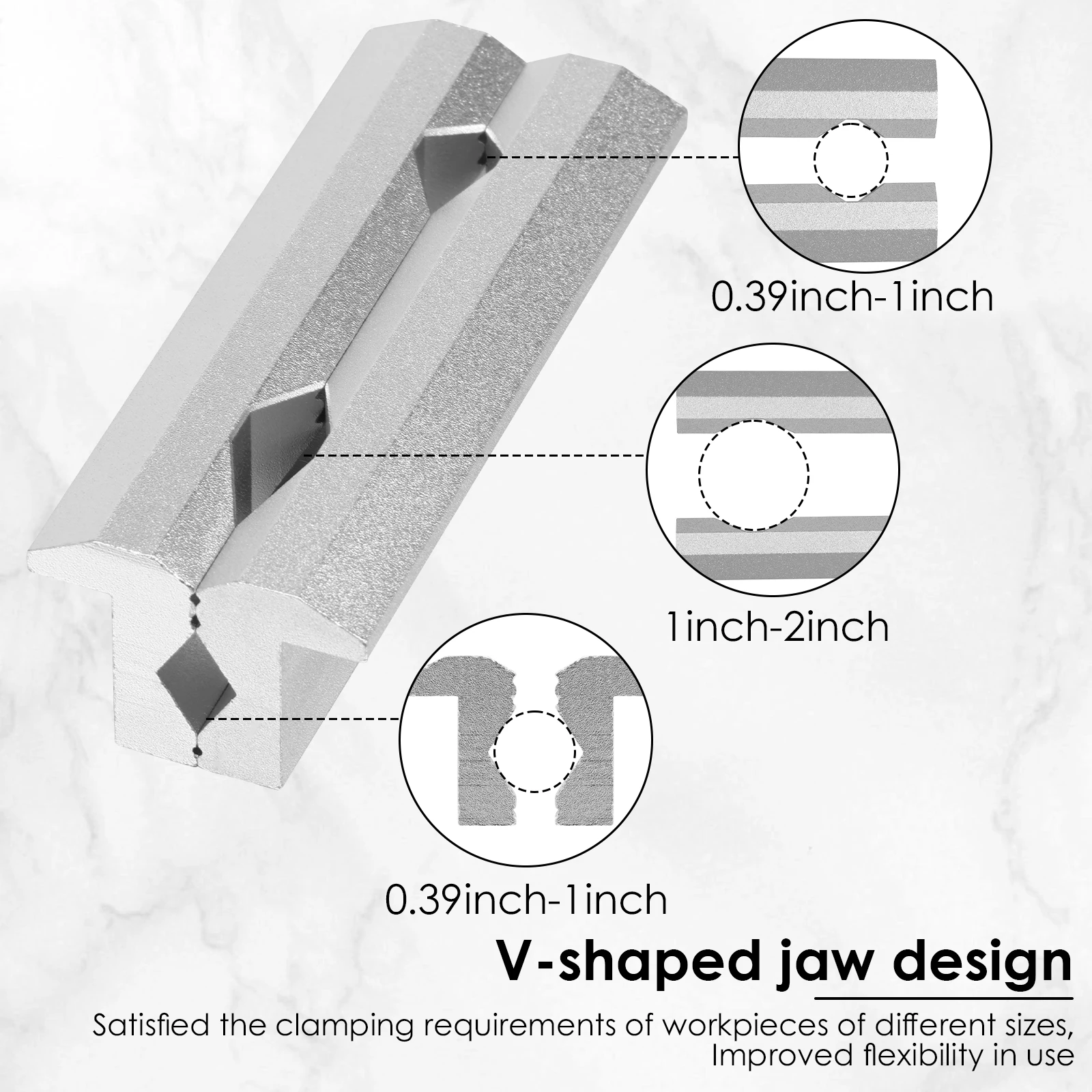 마그네틱 바이스 조 4/5/6인치 V형 바이스 조 보호 - Woodworking Vise Types 리뷰 및 가격
