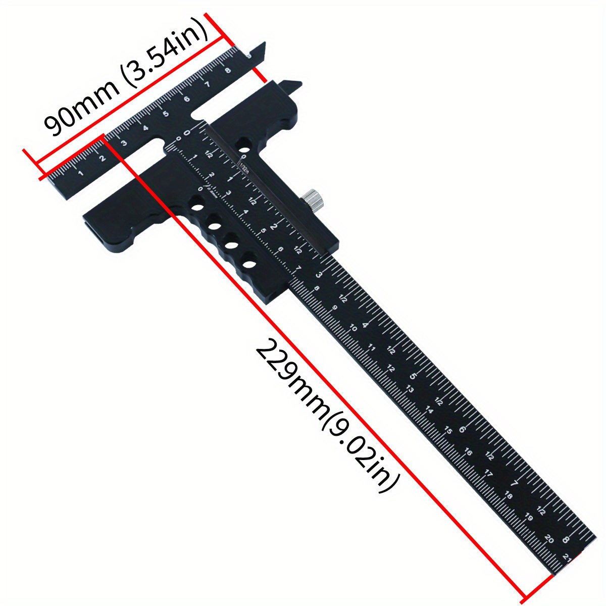 알루미늄 합금 T자형 목공 스크라이버 게이지 - 목공  - Woodworking Gauge 리뷰 및 가격