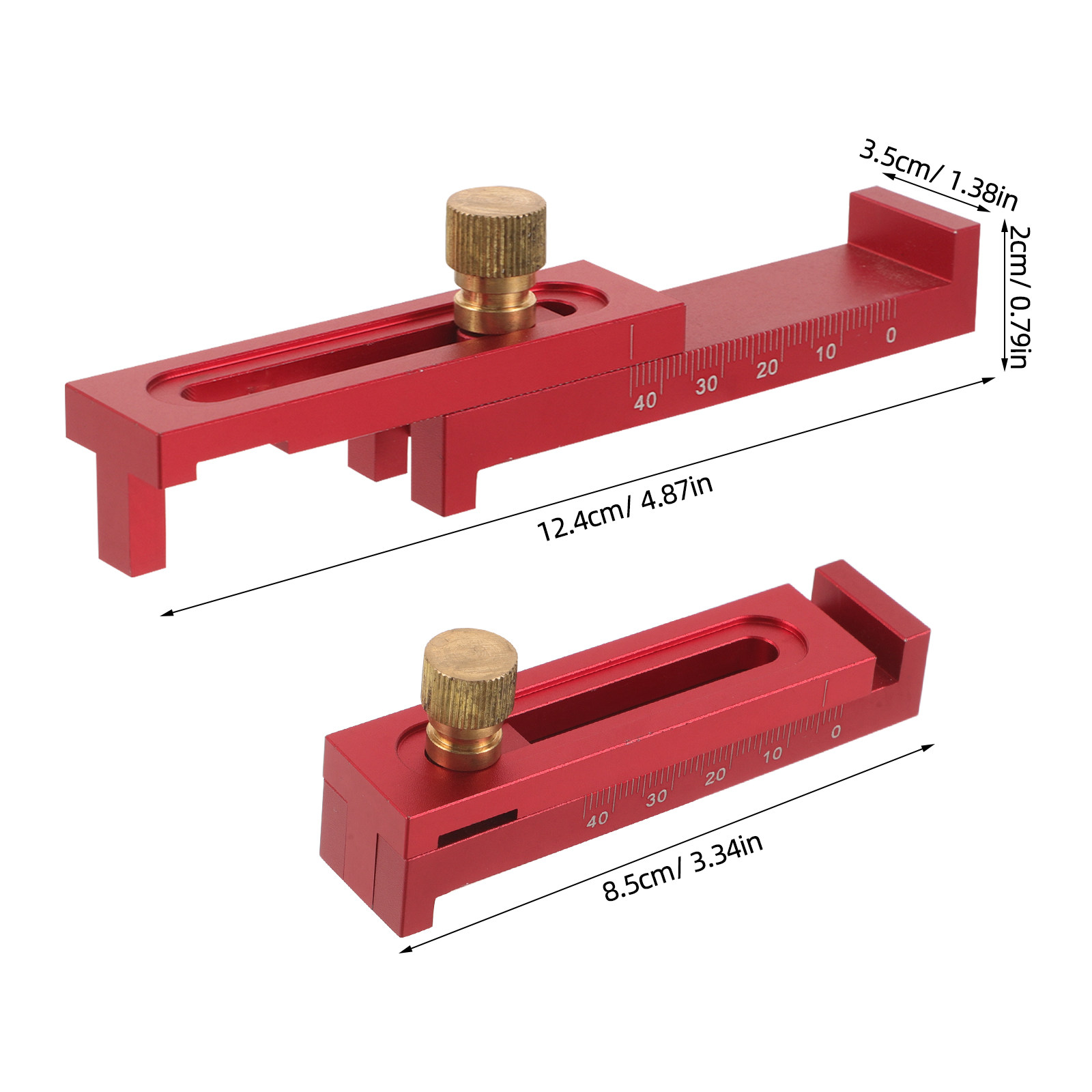 목공 측정용 자 5-40mm 알루미늄 합금 모티스 게이 - Woodworking Gauge 리뷰 및 가격