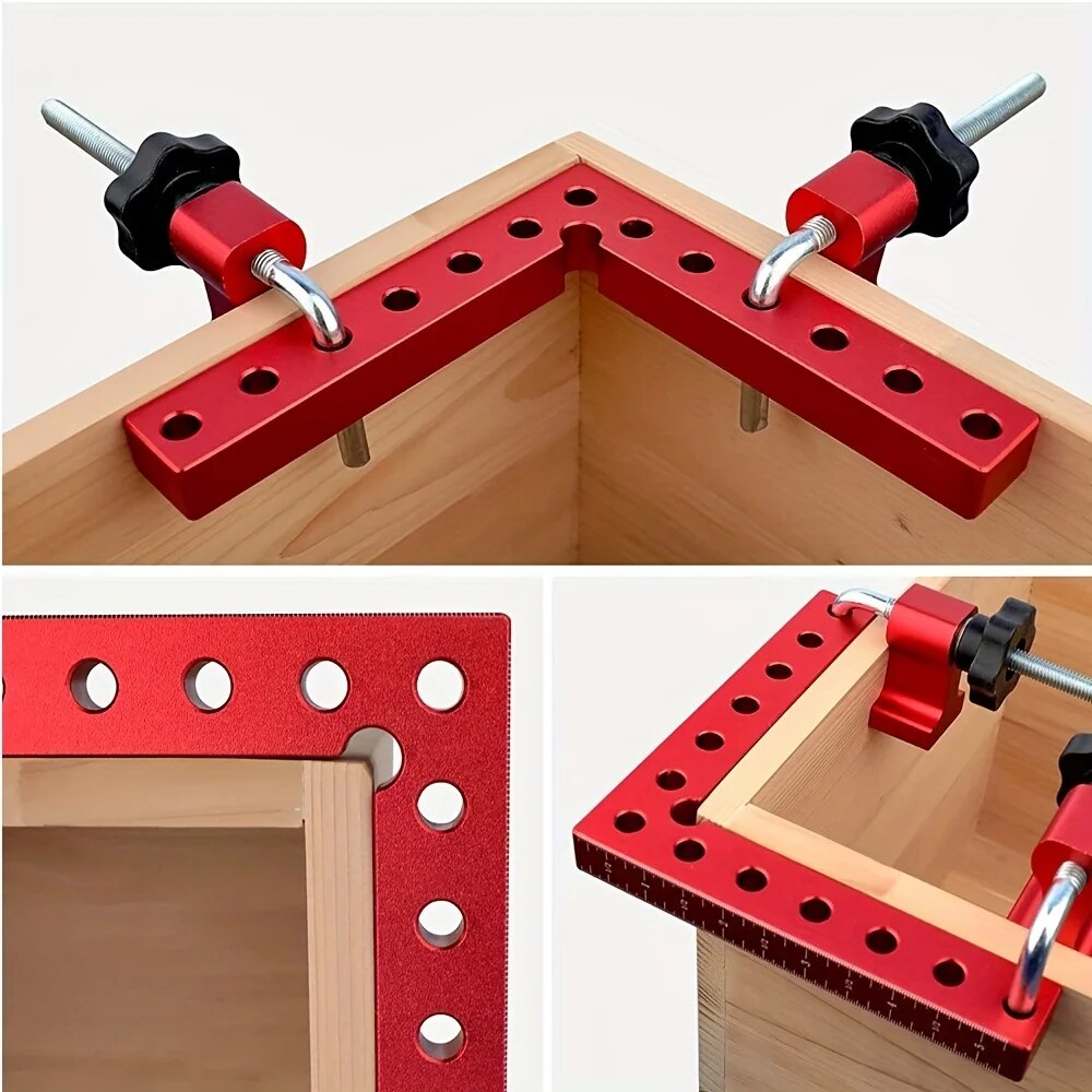 1세트 90도 포지셔닝 스퀘어 알루미늄 합금 직각 클램 - Woodworking Right Angle Clamp 리뷰 및 가격