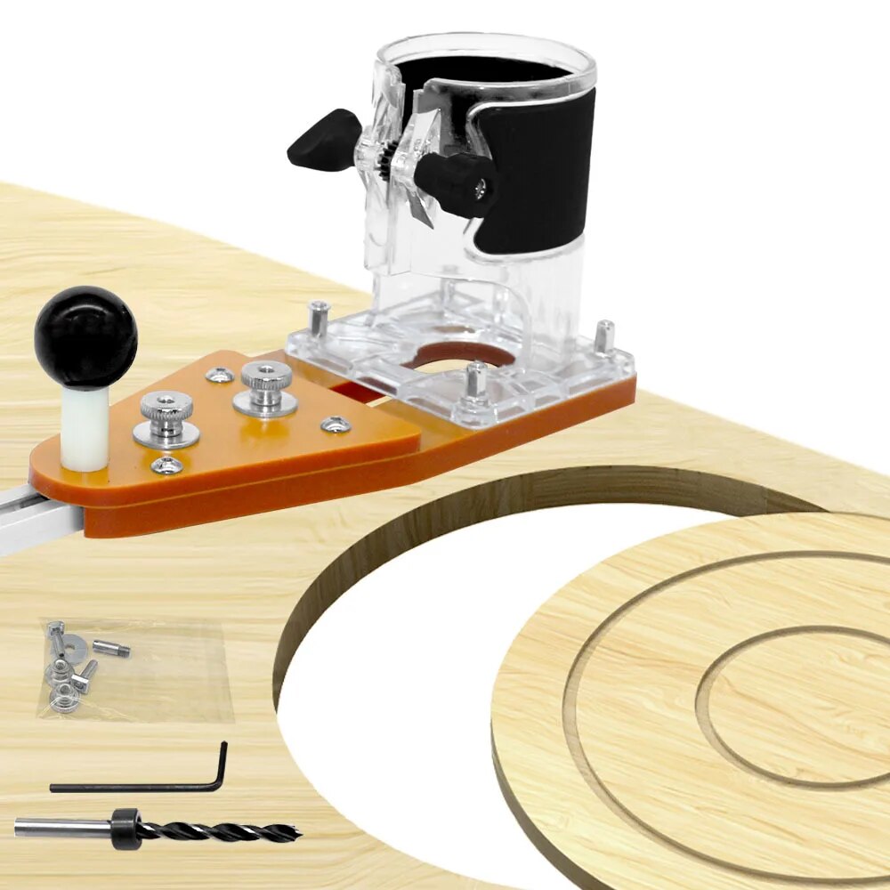 Makita 전기 핸드 트리머 용 원형 커팅 지그 우드 - Woodworking Jointer 리뷰 및 가격