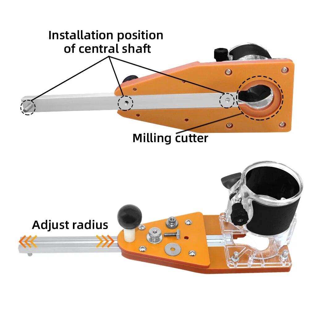 Makita 전기 핸드 트리머 용 원형 커팅 지그 우드 - Woodworking Jointer 리뷰 및 가격