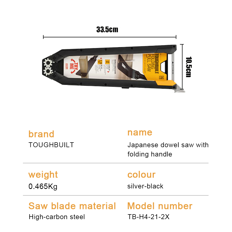 터프빌트 TB-H4-21-2X 일본식 목재 테논 풀쏘( - Woodworking In Japanese 리뷰 및 가격