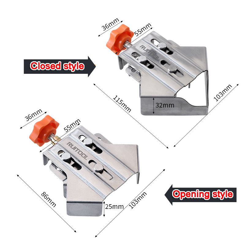 90도 위치 사각형 목공 코너 클램프 용 직각 클램프  - Woodworking Right Angle Clamp 리뷰 및 가격
