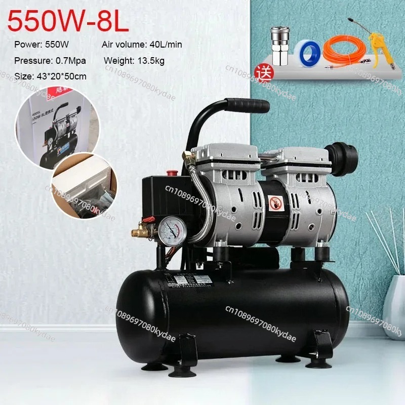 220v 전기 에어 컴프레서 목공용 8L 9L 에어 펌 - Woodworking Oil 리뷰 및 가격