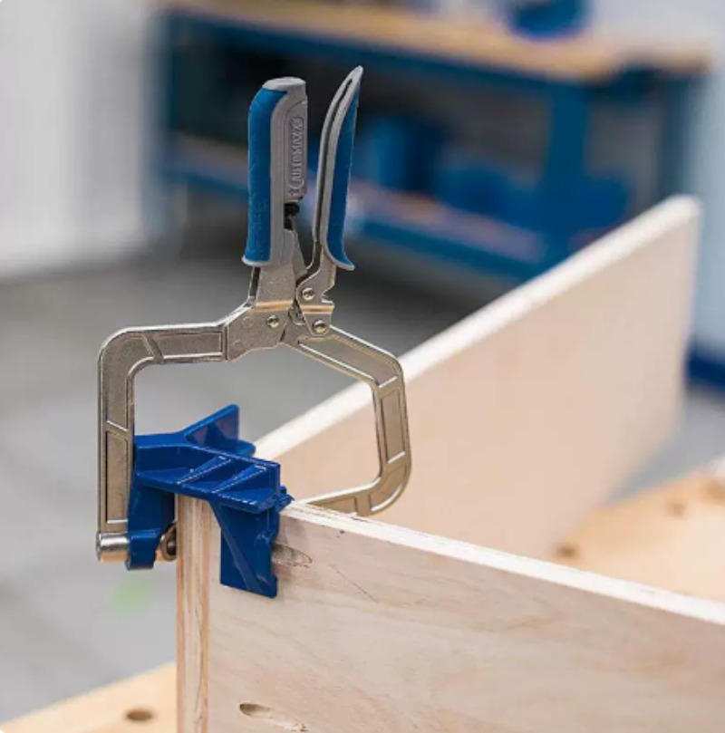 90 °   목공용 코너 클램프, 포켓홀 조인트, 캐비 - Woodworking Right Angle Clamp 리뷰 및 가격