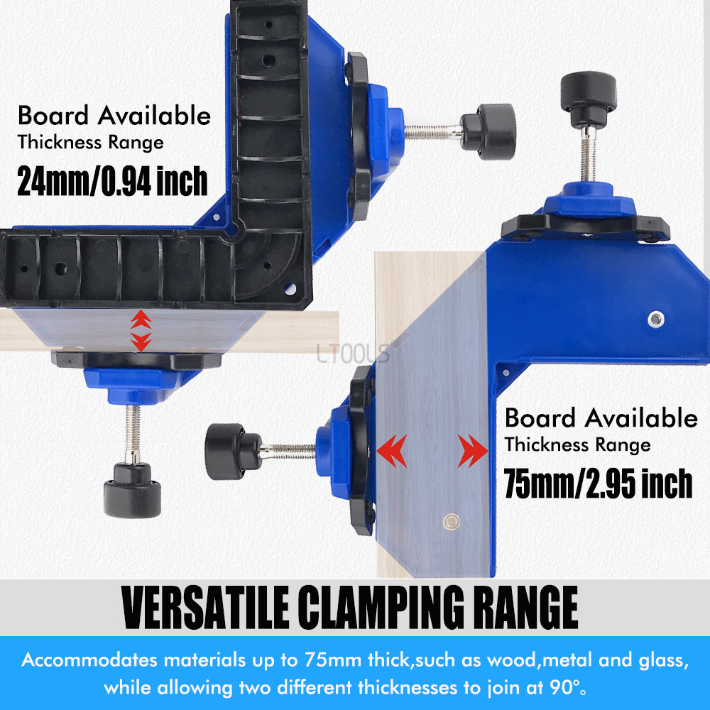 90도 직각 클램프 세트 목공 코너 클램프 플레이트 고 - Woodworking Right Angle Clamp 리뷰 및 가격