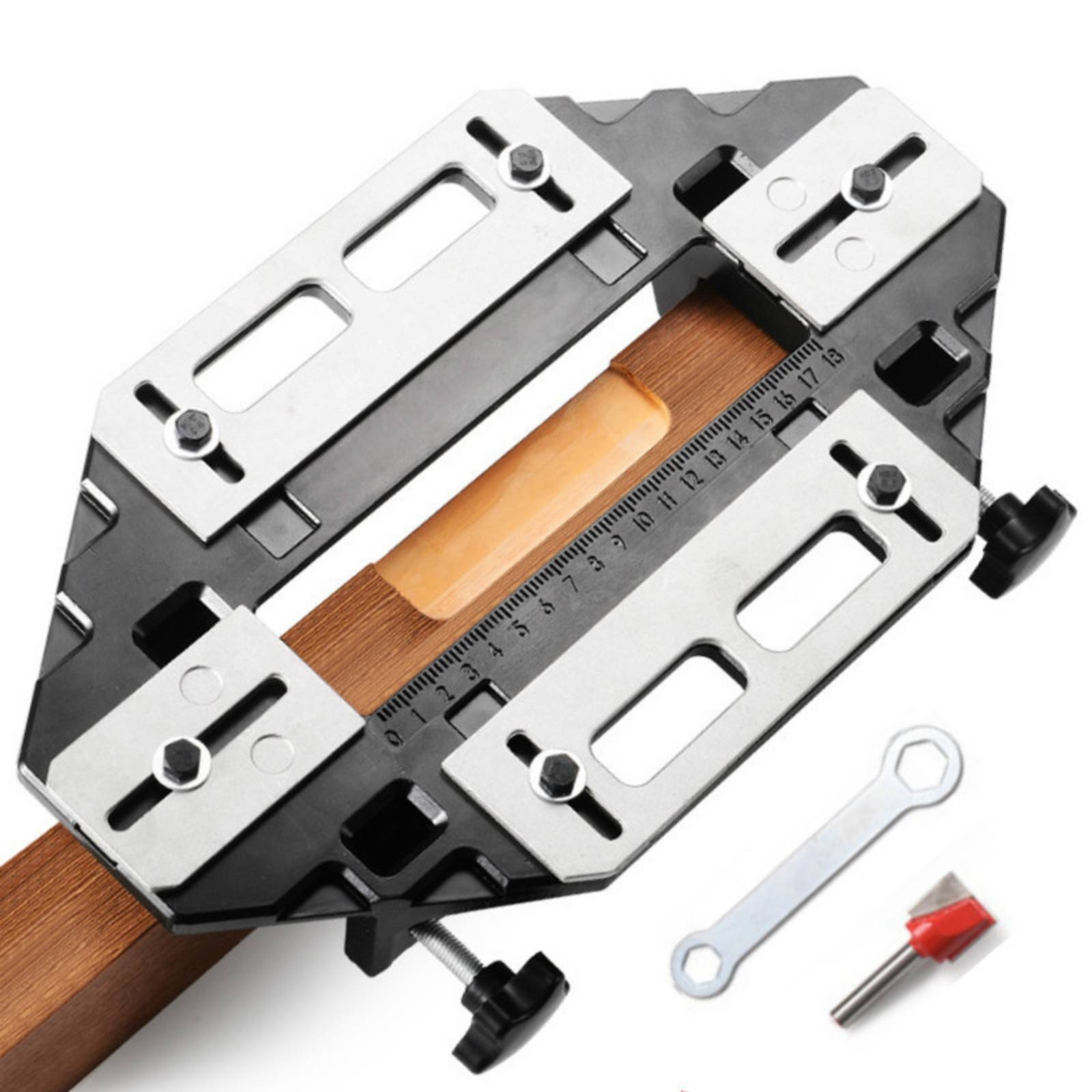 힌지 모티싱 지그 정밀 도어 힌지 지그 전문가용 헤비듀 - Woodworking Jig 리뷰 및 가격