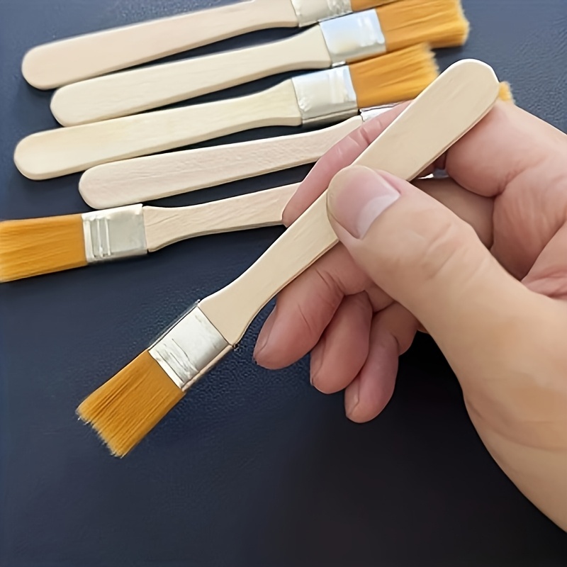 10개 나무 손잡이 나일론 페인트 브러시 (유화, 먼지 - Woodworking Oil 리뷰 및 가격
